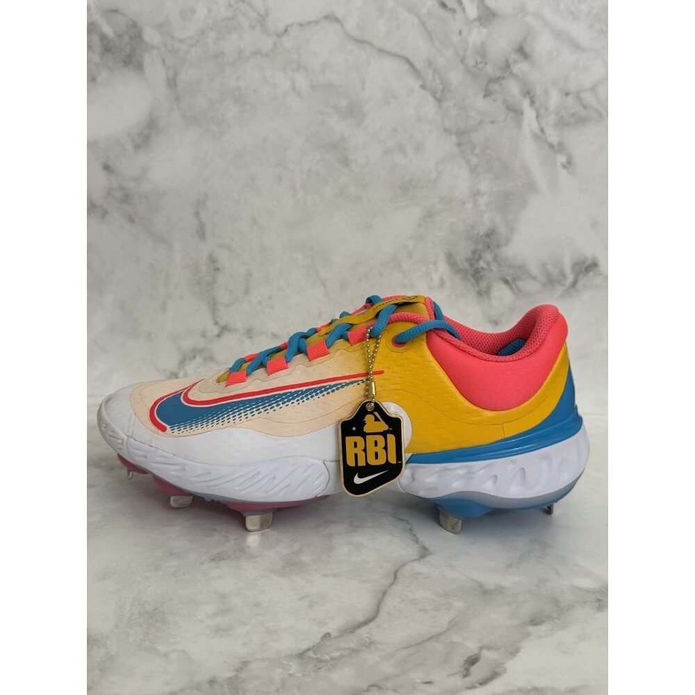 Nike x RBI Exclusive Alpha Huarache Elite 3 Low Baseball Cleats Men’s Sizes - Picture 2 of 8